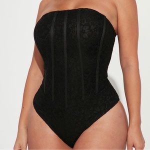 Lace Corset Bodysuit